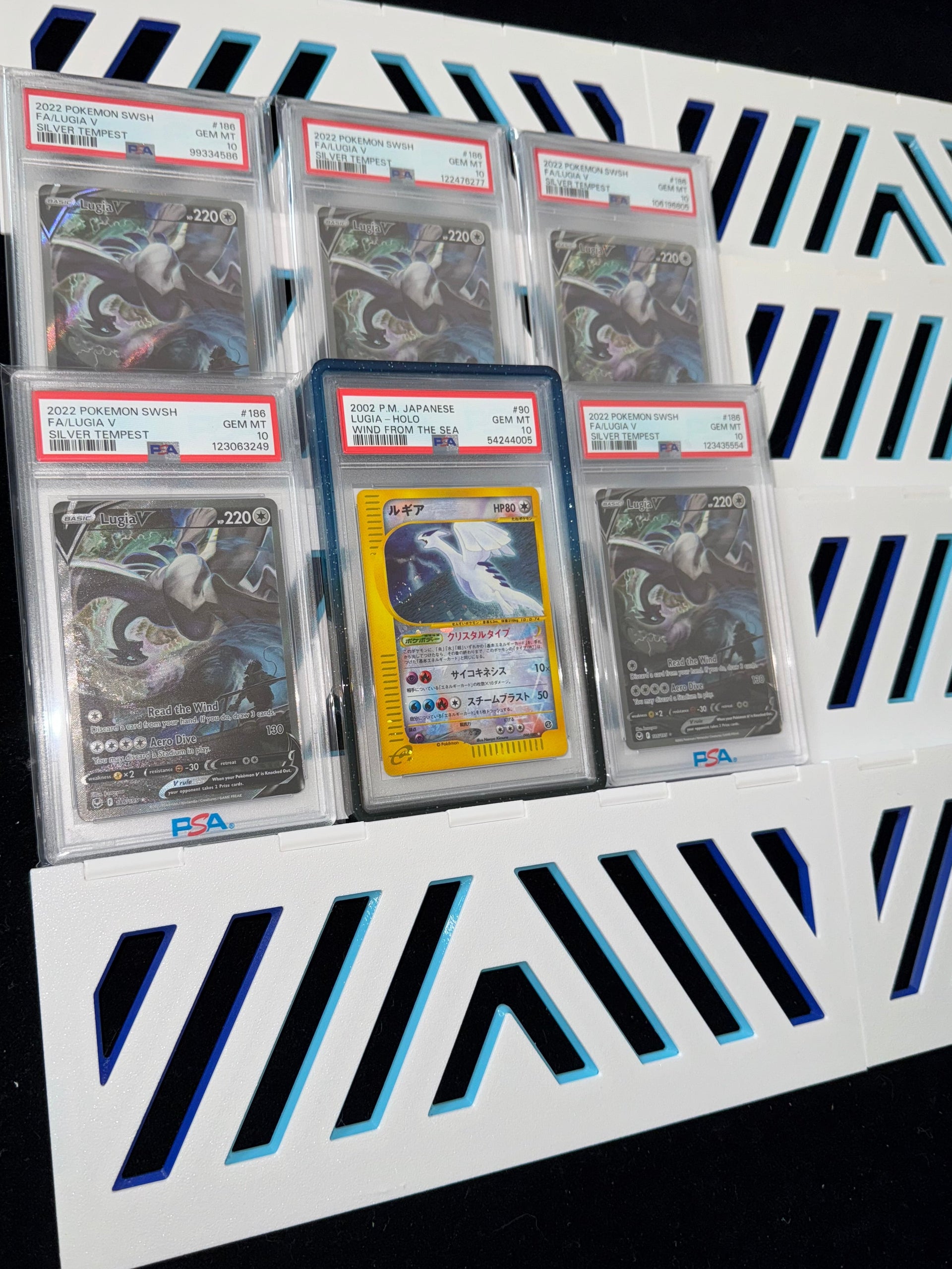 Magnetic Graded Card Risers - Zioncases  Arsenal Displays