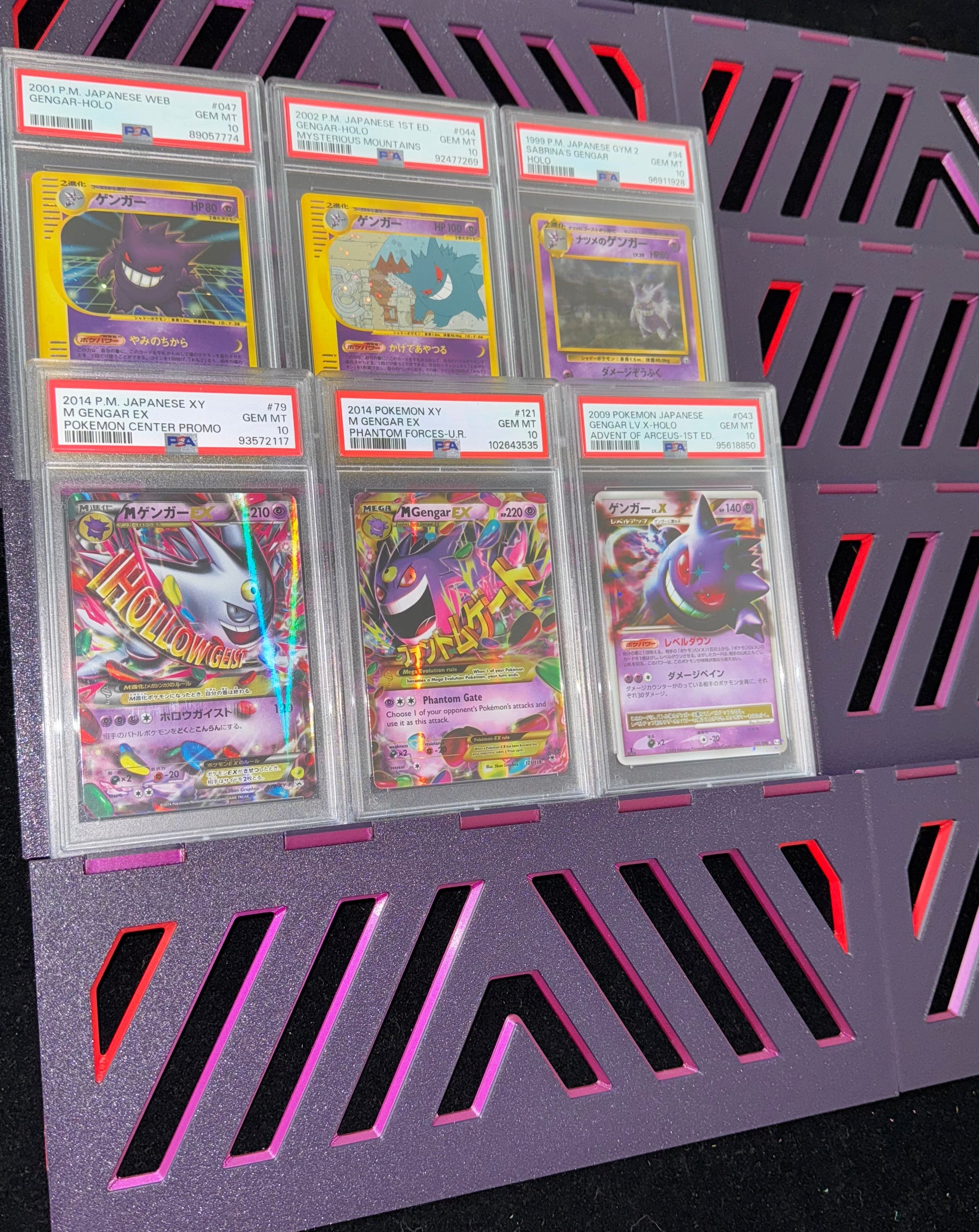 Magnetic Graded Card Risers - Zioncases – Arsenal Displays